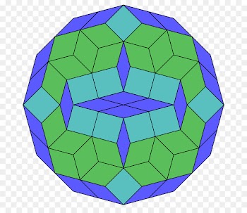 Dodecagon Line Shape Geometry - dissection insignia 