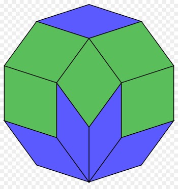 Dodecagon Regular polygon Rhombus - angle 