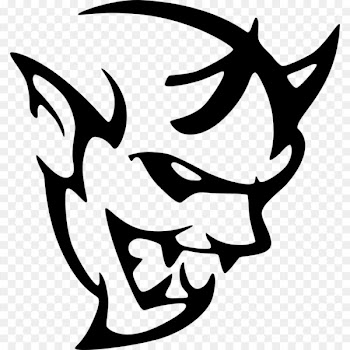 Dodge Demon Concept Dodge Challenger SRT Hellcat Car Decal - dodge 
