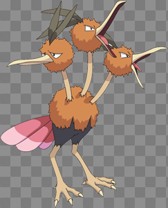 Dodrio png 2 » PNG Image