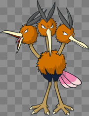 Dodrio png » PNG Image