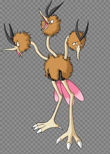 Dodrio Png Vector, Clipart, PSD - peoplepng.com