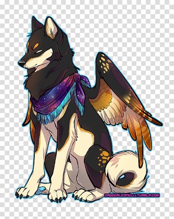 Dog Anime Drawing , corgi transparent background PNG clipart
