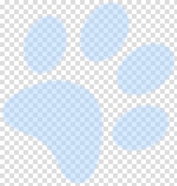 Dog Bear Paw Tiger , blue watercolor transparent background PNG clipart