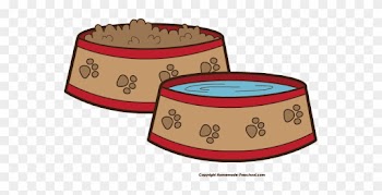 Dog Bowl Clipart - Dog Food Bowl Clipart
