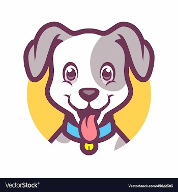 dog cartoon mascot design