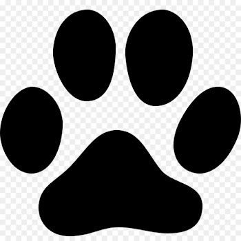 Dog Cat Paw Animal track Footprint - footprint 