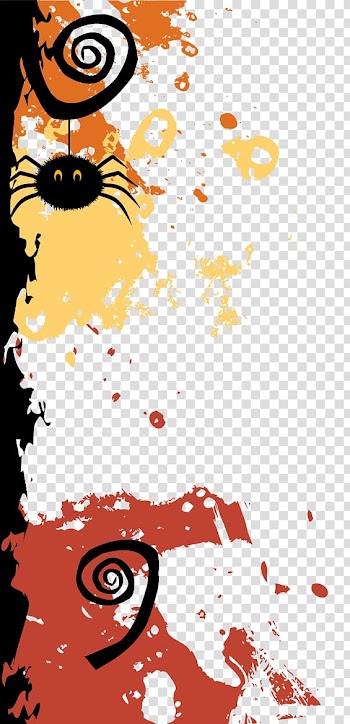Dog Cat Spider Collar Halloween, Cartoon spider decoration transparent background PNG clipart