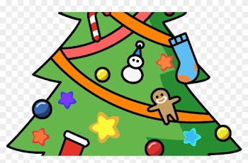 Dog Christmas Tree Clipart - Christmas Tree Clip Art