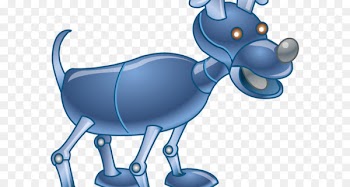 Dog Clip art Robotic pet Image - teammate sign 