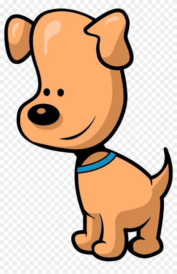 Dog Clipart - Puppy Food Cartoon