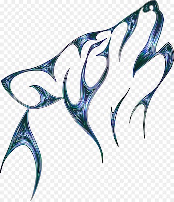 Dog Coyote Arctic wolf Tattoo Drawing - wolf 