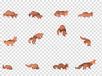 Dog Mammal Canidae Animal Carnivora, fox watercolor transparent background PNG clipart