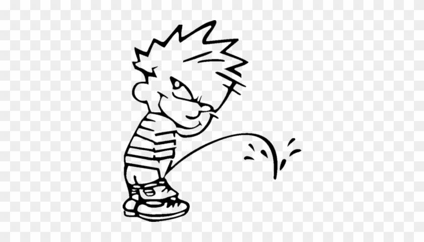 Dog No Peeing - Kid Pissing Logo