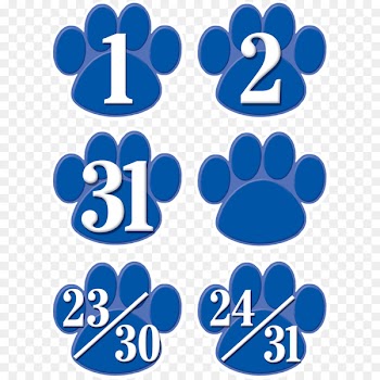 Dog Paper Paw Calendar Sphynx cat - dog 