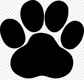 Dog Paw Clip art - paw prints 