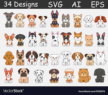 dog peeking bundle