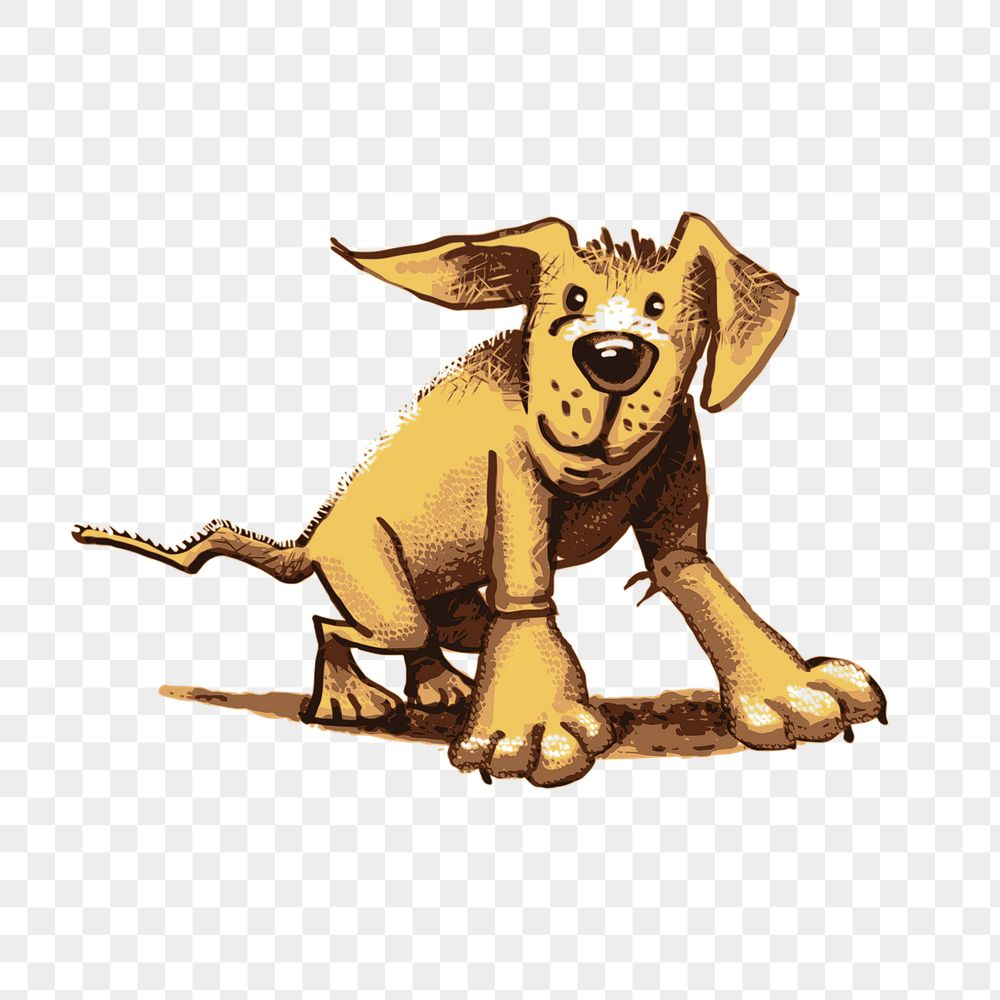 Dog png sticker, animal illustration | Free PNG - rawpixel