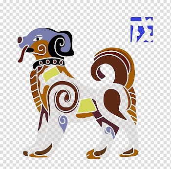 Dog Puppy, Free Puppy geometric color pattern buckle transparent background PNG clipart
