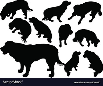 dog silhouette
