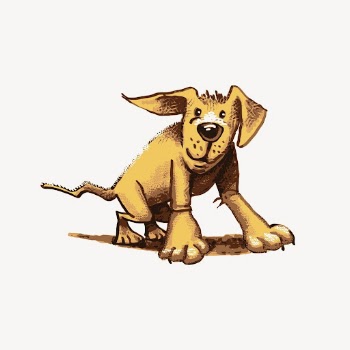 Dog sticker, animal illustration vector. | Free Vector - rawpixel