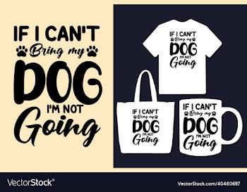 dog typography t shirt design quotes