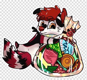 Doggo Ych Spooky Commission transparent background PNG clipart