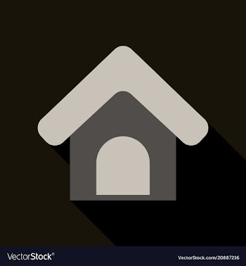 Doghouse icon style designed for web and software vector image