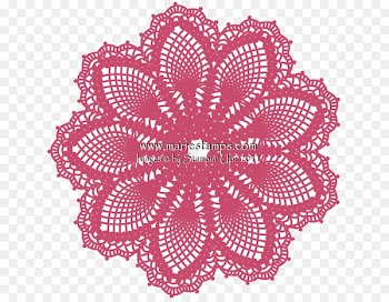 Doily Place Mats Paper Crochet - Doiley 