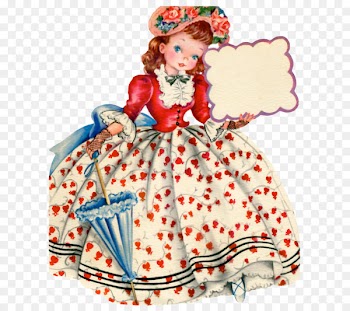 Doll Clip art Paper Image Greeting & Note Cards - crate stamp 