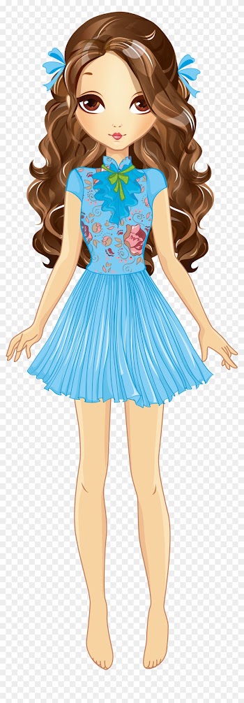Doll Png Transparent Clipart - Beautiful Girl Png Clipart