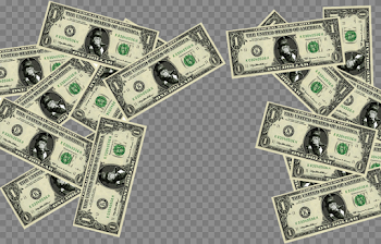 Dollar Banknotes PNG Pic