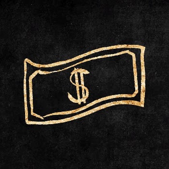 Dollar bill, money, gold aesthetic | Free Vector Illustration - rawpixel
