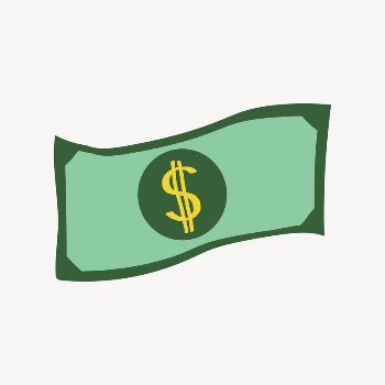Dollar bill, money sticker, cute | Free Vector Illustration - rawpixel