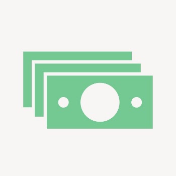 Dollar bills icon, green flat | Free Icons - rawpixel