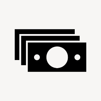 Dollar bills icon, simple flat | Free Icons - rawpixel