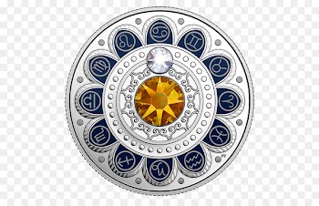 Dollar coin Zodiac Silver coin - cancer astrology 