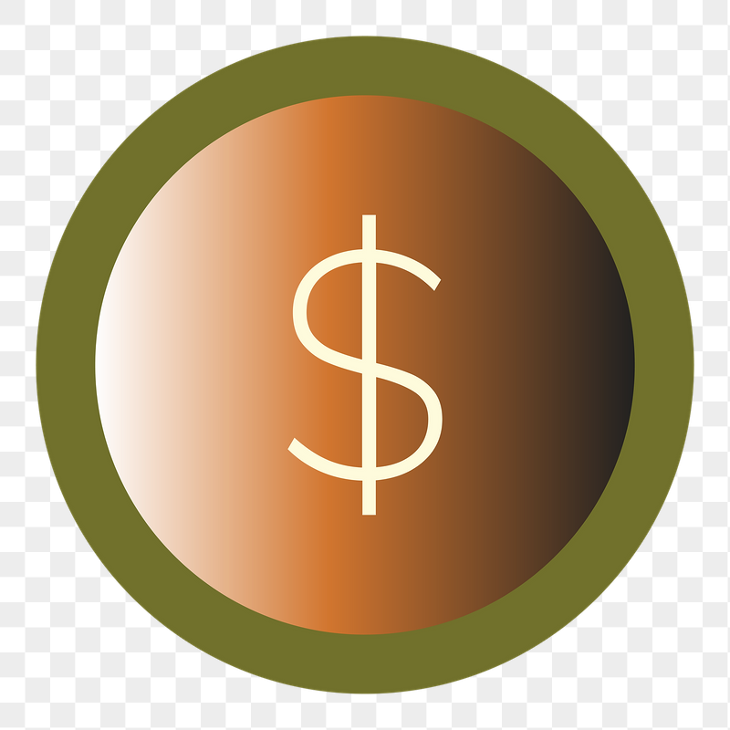 Dollar currency badge png sticker, | Free PNG - rawpixel