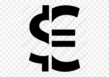 Dollar Euro Money Symbol - Dolar Euro Simbolo Png