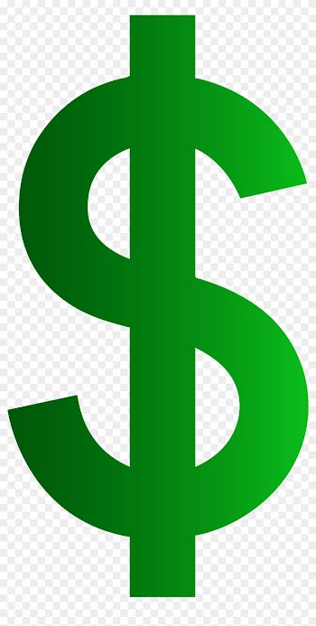 Dollar Money Clipart - Dollar Sign No Background