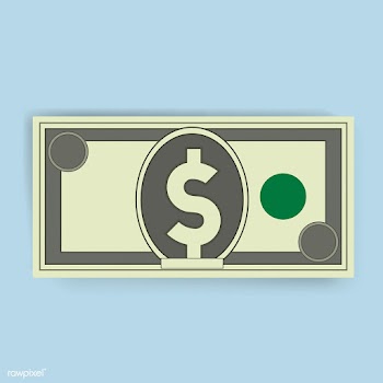 Dollar money finance icon vector illustration | Free stock vector - 390173
