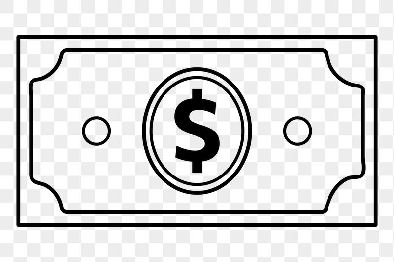 Dollar png doodle sticker, black | Free PNG Illustration - rawpixel