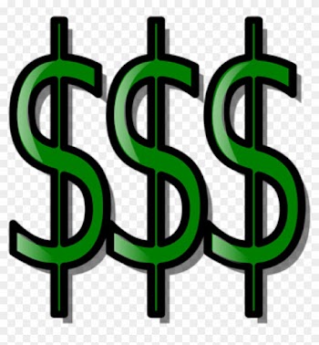 Dollar Sign Border Clip Art - Money Signs Clipart