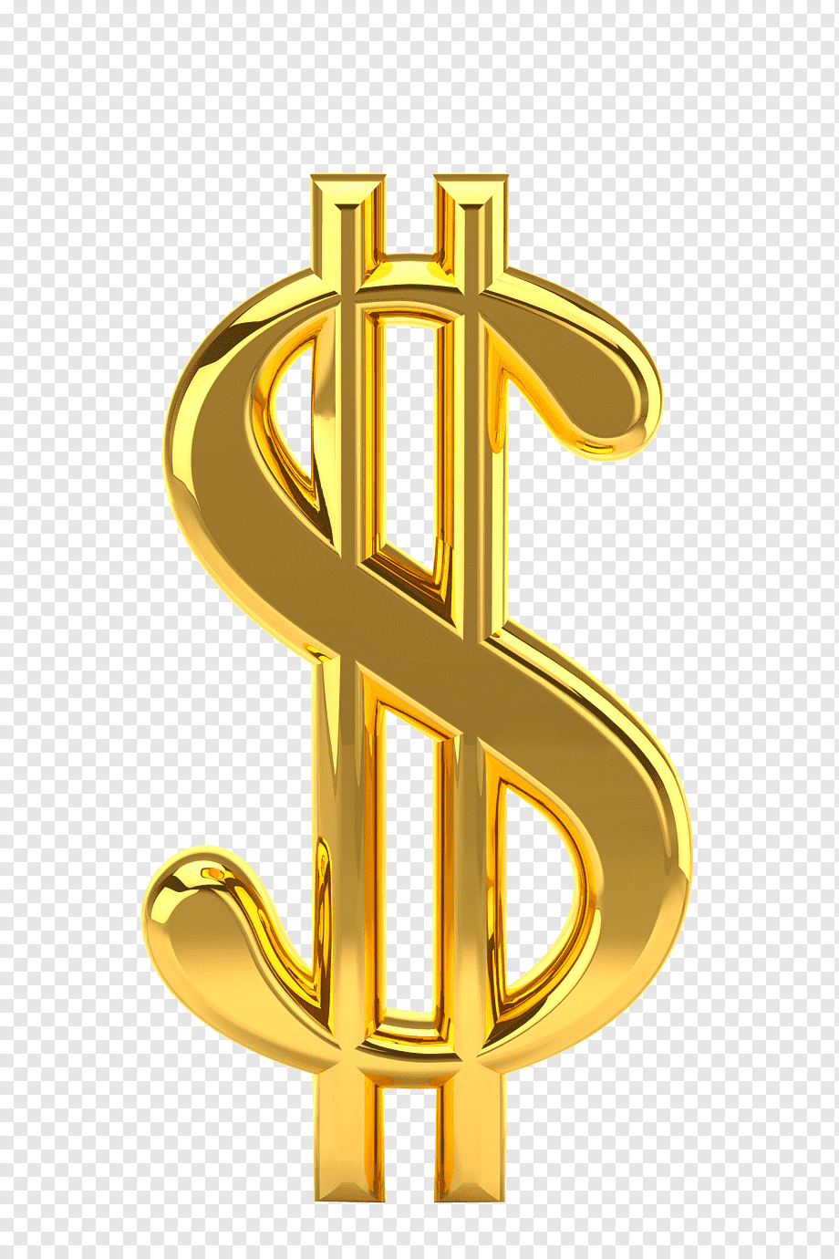 dollar sign illustration, United States Dollar Dollar coin Dollar sign Gold, Dollar sign,money,Golden,financial, golden Frame, gold Coin, text png