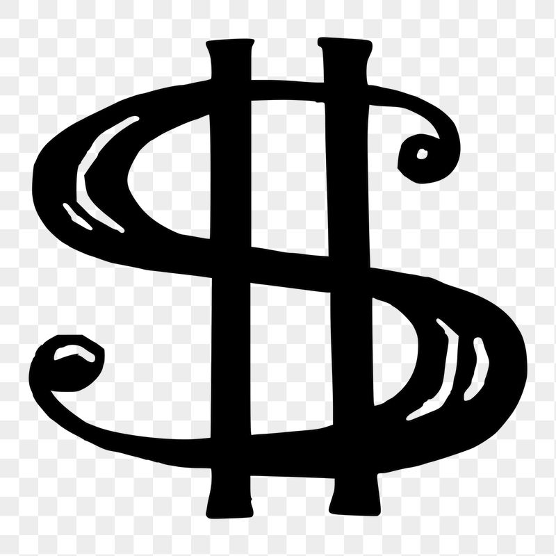 Dollar sign png sticker, transparent | Free PNG - rawpixel