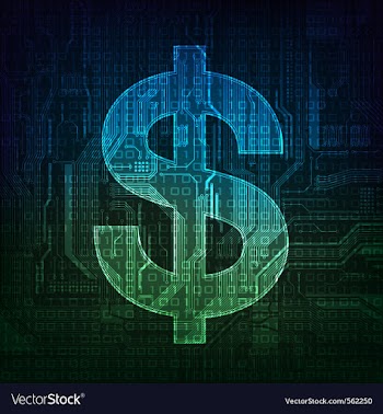 Dollar vector image