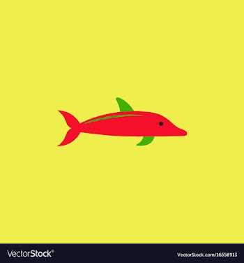 Dolphin delphinus delphis vector image