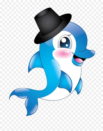 Dolphin Vector graphics Image Cartoon Illustration - cartoon dolphin 
