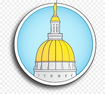 dome landmark yellow clip art dome