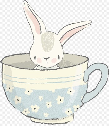 Domestic rabbit Cartoon - Creative Children's Day 